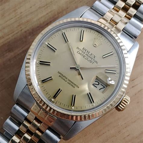 rolex oyster perpetual datejust 1985 price